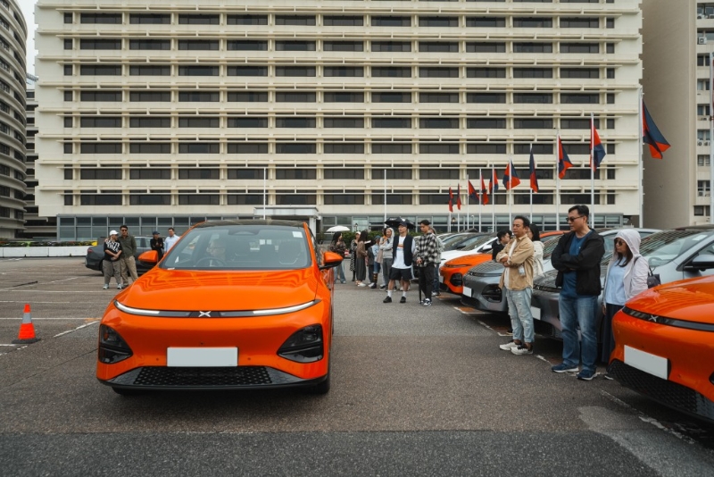 小鵬XPENG G6首個香港車主聚會，14位首批XPENG G6車主及家人參與其中。