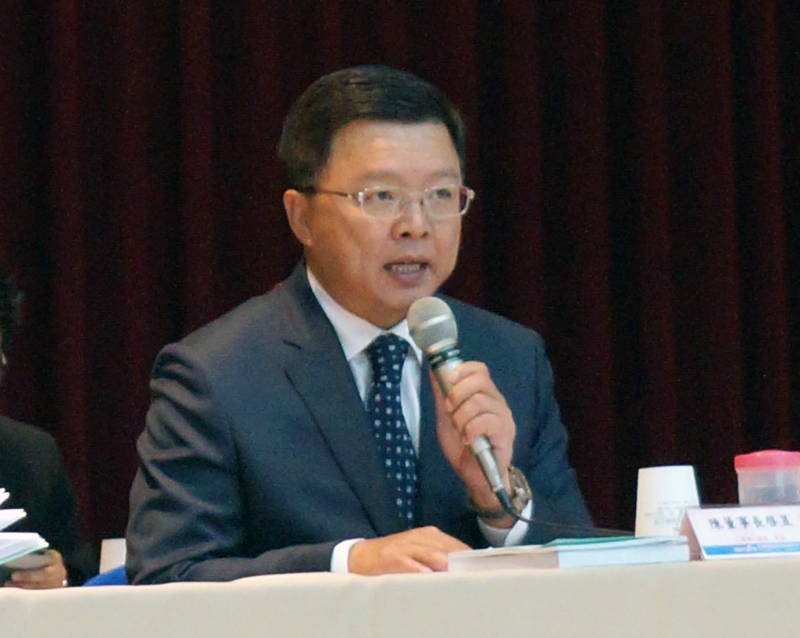 臺(tái)鹽綠能公司前董事長(zhǎng)陳啟昱。