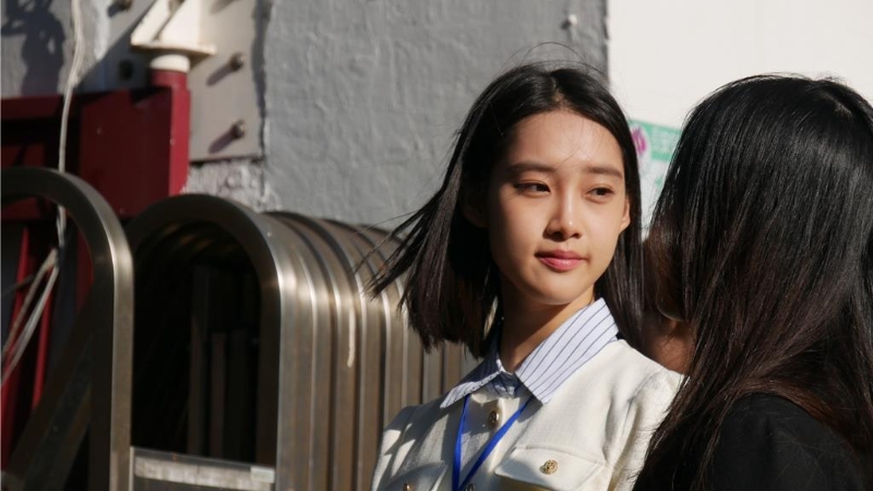 馬英九基金會(huì)邀請(qǐng)大陸師生團(tuán)訪臺(tái)，首站來到中山女中。