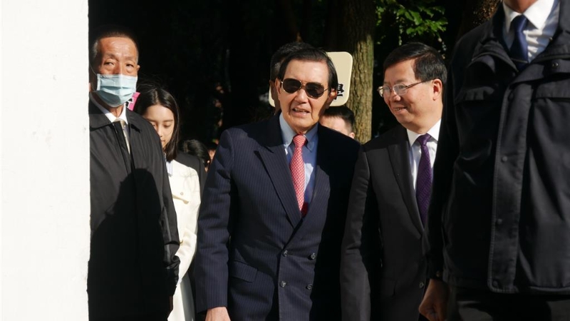 馬英九基金會(huì)邀請(qǐng)大陸師生團(tuán)訪臺(tái)，首站來到中山女中