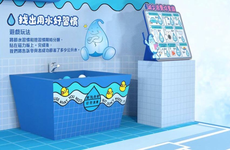 「用水習(xí)慣對對碰」（圖片來源：水務(wù)署）