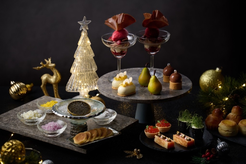 8. 嘉里酒店大堂茶座 頂級(jí)魚(yú)子醬下午茶