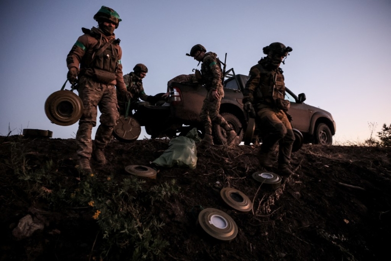 美國(guó)數(shù)十年來(lái)首次出口地雷，提供給烏克蘭。路透社