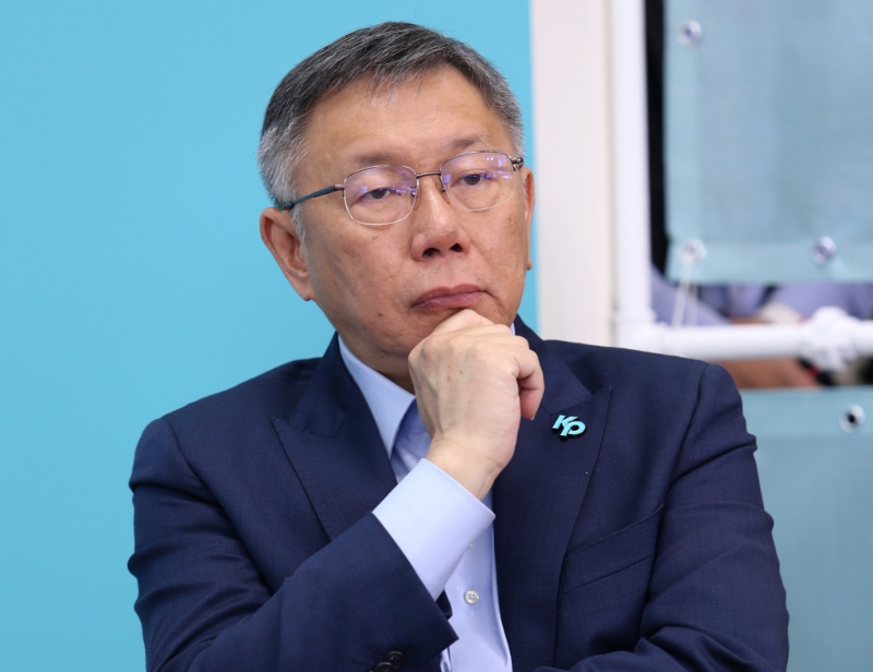 民眾黨主席柯文哲。（中時資料照）