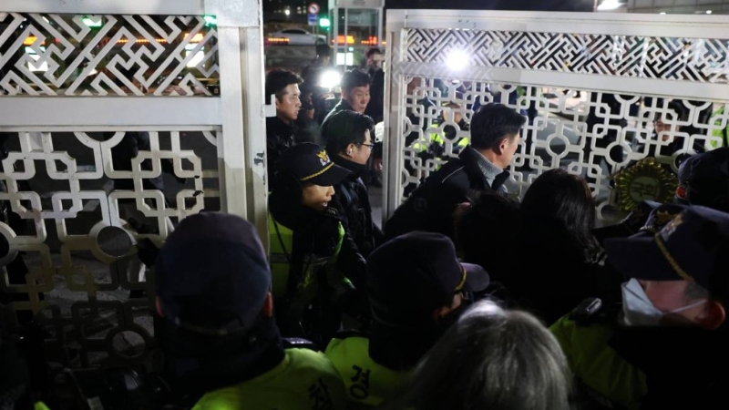 韓國戒嚴(yán)令生效。 路透社.jpg