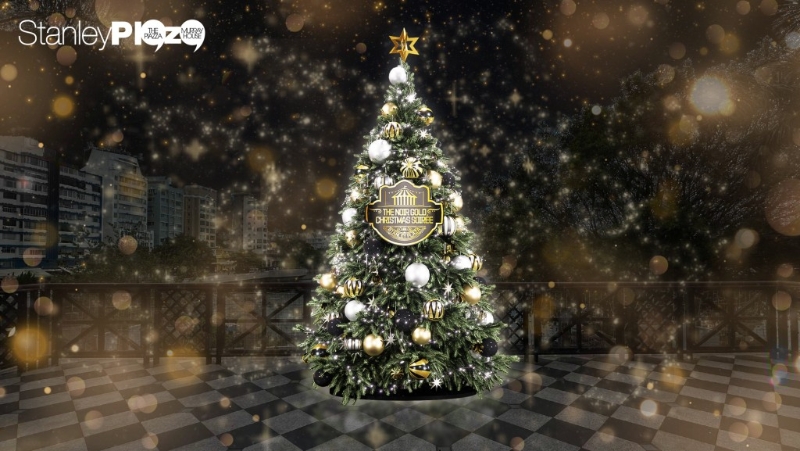 7.赤柱廣場天幕廣場中庭設(shè)逾4米高的星光閃爍圣誕樹