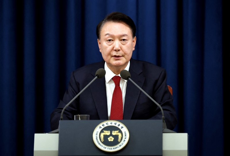 尹錫悅下臺(tái)得自家先倒戈，韓國(guó)執(zhí)政黨正式表態(tài)。路透社