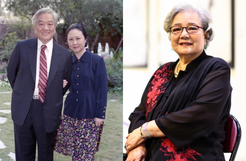 瓊瑤（左圖右）和平鑫濤相戀結(jié)婚，讓正宮林婉珍忍不住出書揭露當(dāng)年內(nèi)幕。