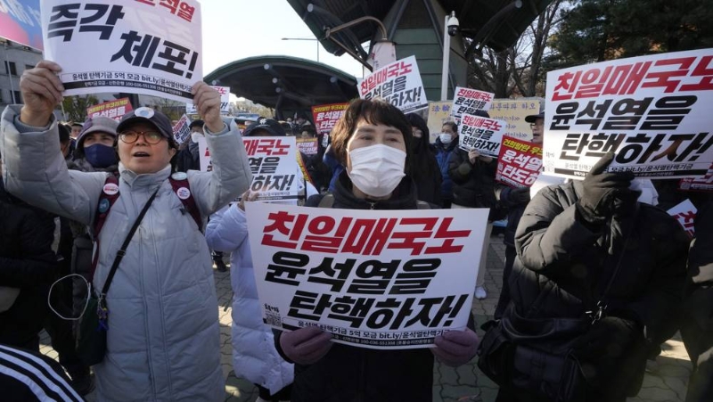 民調(diào)顯示，有73.6%受訪者支持彈劾尹錫悅。