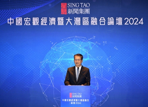 陳茂波表示，政府決心帶領(lǐng)社會(huì)各界和市場(chǎng)力量參與投入，加快北都的發(fā)展。