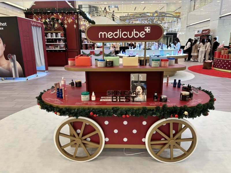 Medicube由即日起至12月15日于海港城海運大廈展覽大堂舉行Pop-up活動。