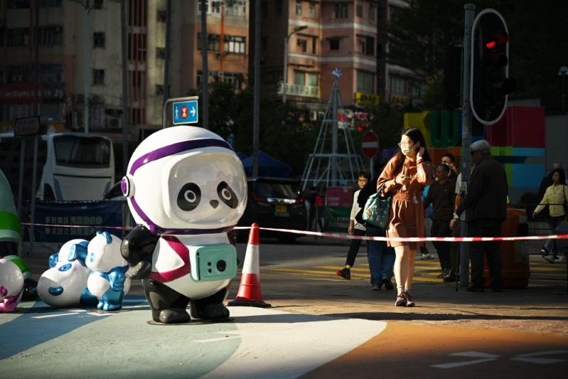 全城無(wú)處不熊貓，各地均有大熊貓主題展覽舉行。