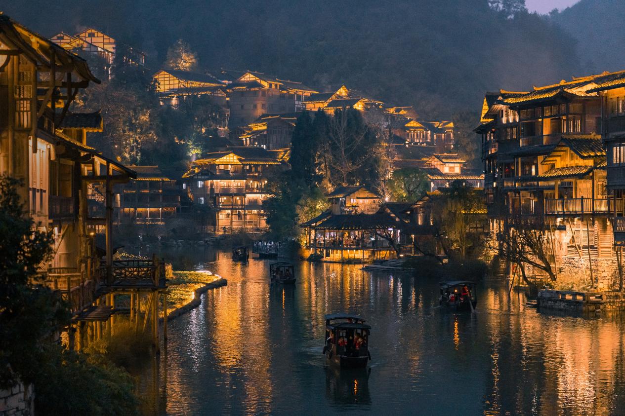 遵義·烏江寨夜景 遵義·烏江寨夜景