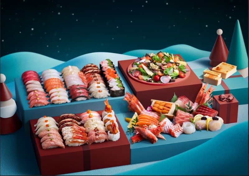 千両 圣誕壽司派對盛
