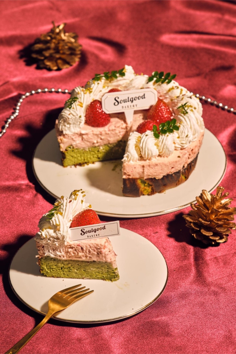 開心果巴斯克芝士蛋糕