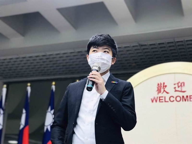 社民黨臺(tái)北市議員苗博雅。