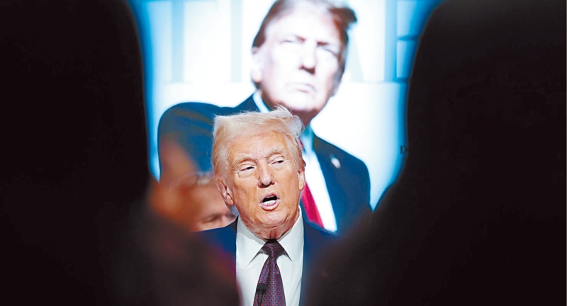 特朗普重申驅(qū)逐無證移民。