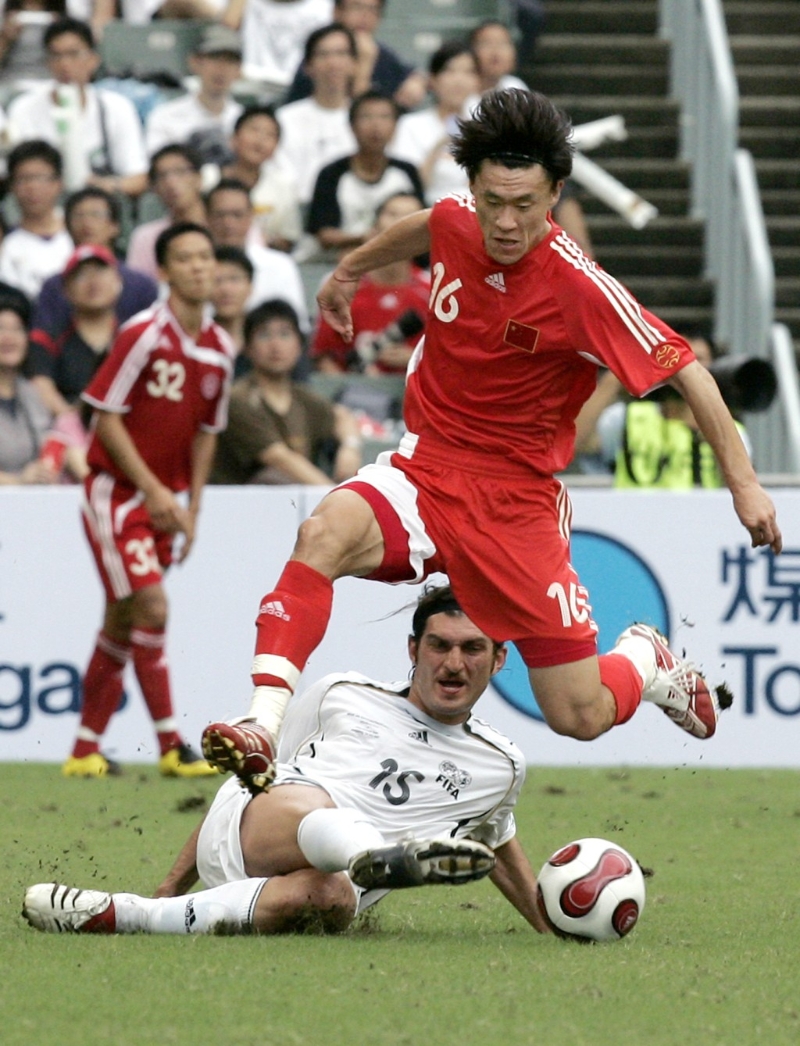 2007年，卡韋拉什維利曾作為世界杯明星隊(duì)成員之一來(lái)港作賽。 美聯(lián)社資料圖