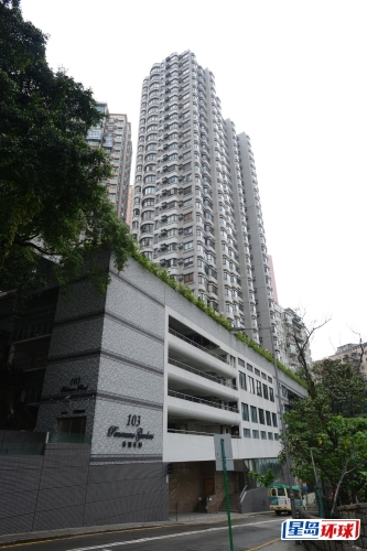 薛家燕放售位于羅便臣道景雅花園低層C室，實用面積592平方呎，屬兩房設計。