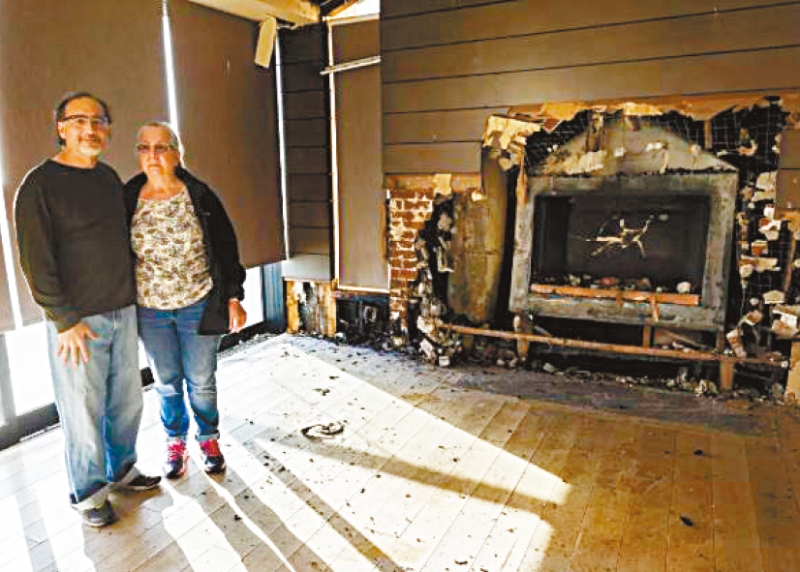 火災(zāi)幸存者。