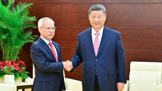 習近平會見岑浩輝