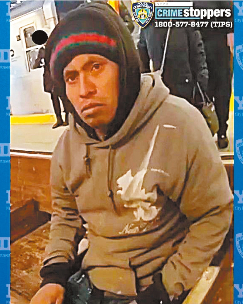 紐約地鐵謀殺嫌犯。