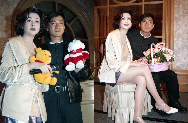 關(guān)之琳與劉德華多次合作。