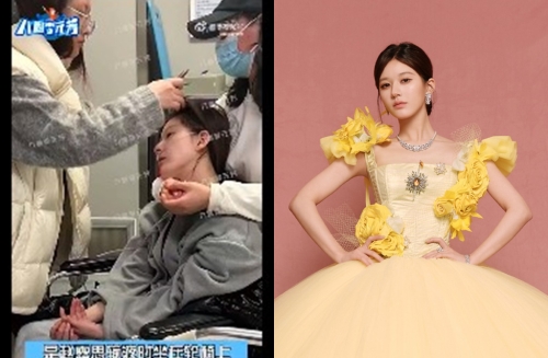 微博瘋傳趙露思癱坐在輪椅、虛弱就醫(yī)。