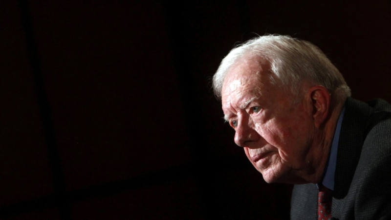 美國(guó)前總統(tǒng)卡特去世享年100歲。 路透社