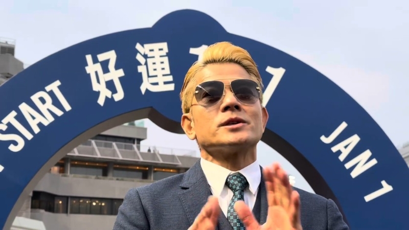 郭富城談到日前墮臺(tái)意外，表示傷勢(shì)不嚴(yán)重。