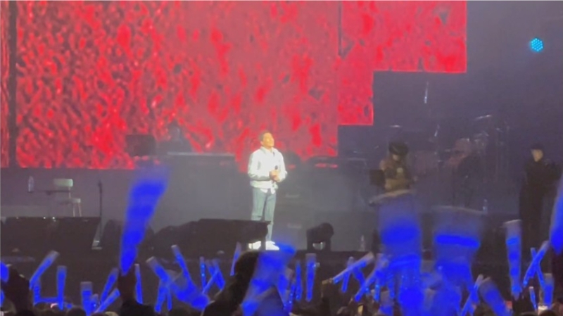 對于罹癌傳聞，齊秦就在開唱前向臺下歌迷大方回應自己目前的健康狀況。