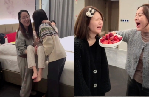 趙露思在曾黎等好姊妹的幫助下養(yǎng)病，過了非常特別的跨年夜晚。