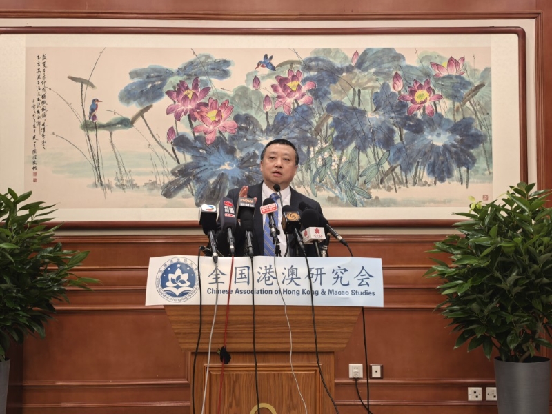 香港正思研究院院長(zhǎng)，全國(guó)港澳研究會(huì)理事陳少波。