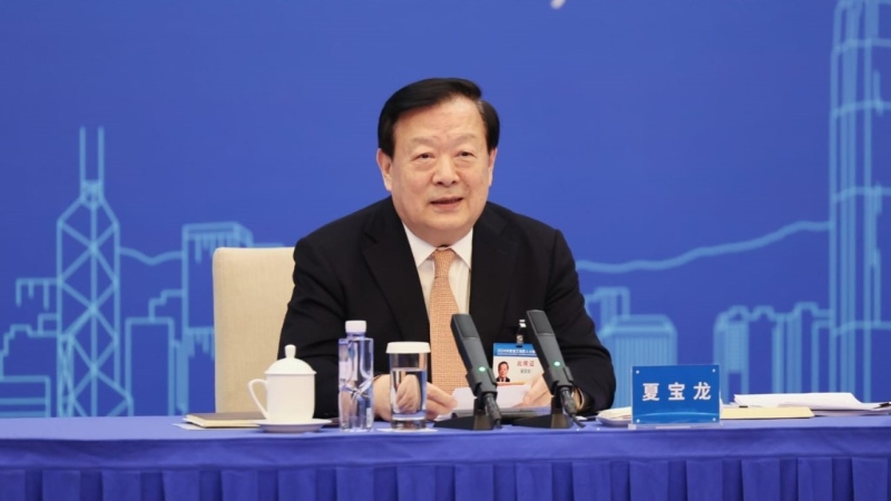 夏寶龍：習(xí)近平指“一國(guó)兩制”含和平包容、開放共享理念