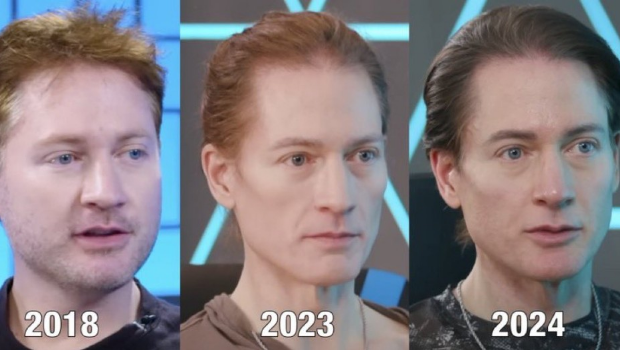 Bryan Johnson變化巨大。