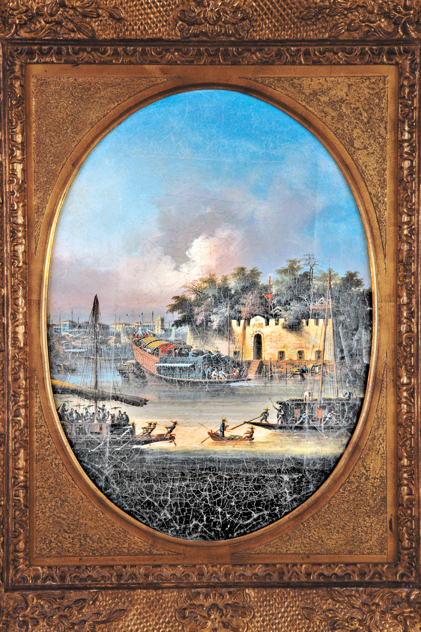 “煜呱”款海珠炮臺(tái) “煜呱”款海珠炮臺(tái)