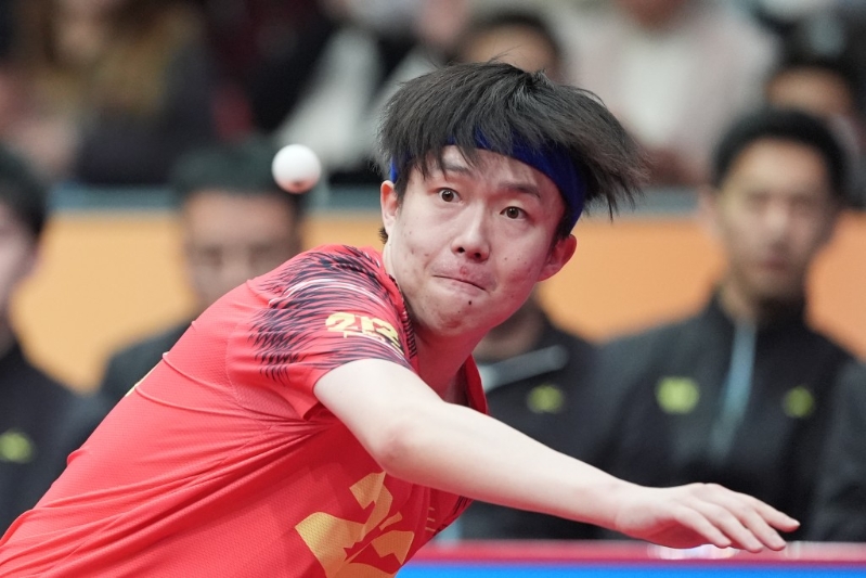 乒乓球奧運冠軍王楚欽。