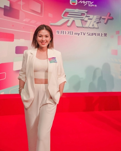 梁麗翹已加入《東張西望》13年，成為元祖級(jí)女神。