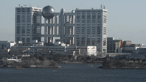 富士電視臺(tái)大樓。