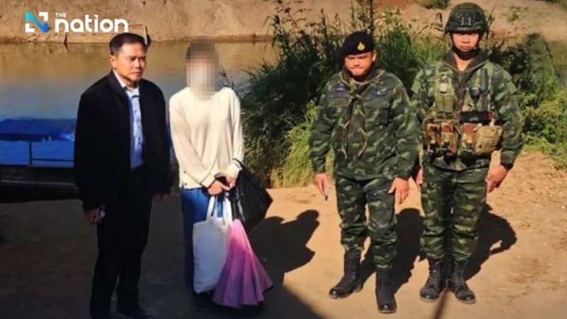 一名于緬甸被擄31歲本港女子獲救，現(xiàn)返回泰國將會(huì)抵港。 The nation Thailand