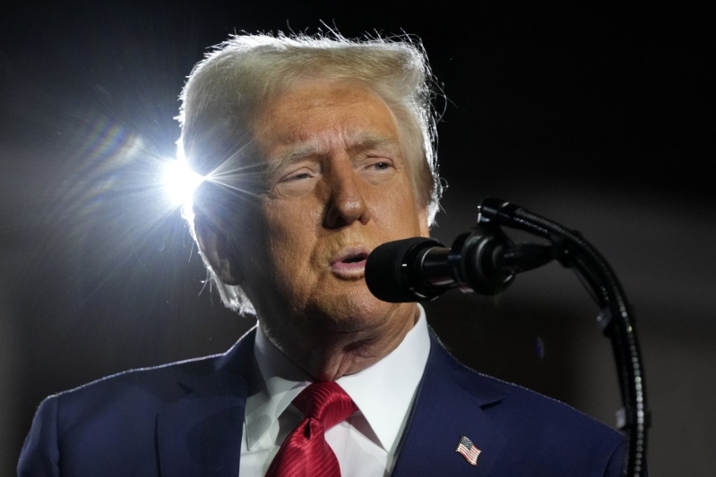 特朗普曾承諾裁減教育部。(美聯(lián)社)