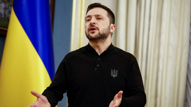 2025年2月4日，烏克蘭總統(tǒng)澤連斯基（Volodymyr Zelenskiy）會(huì)晤國(guó)際原子總署（IAEA）總干事格羅西（Rafael Grossi）。