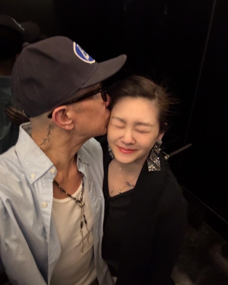 具俊曄早前分享與大S的合照。