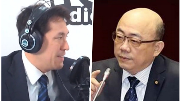 黃暐瀚（左）、郭正亮（右）。