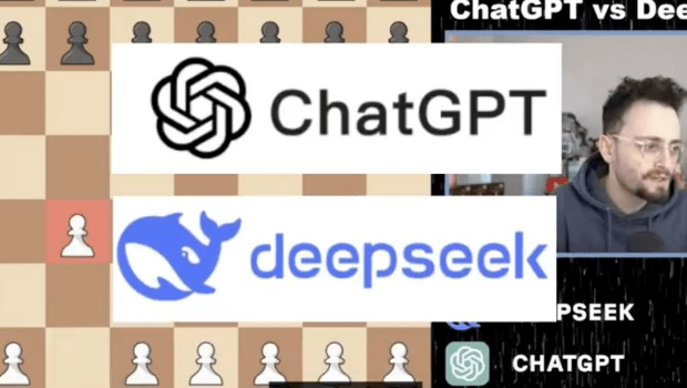 DeepSeek下棋“騙贏”ChatGPT。