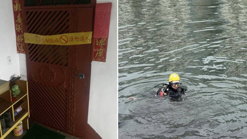 警方暫時仍未找到3名死者的頭顱。