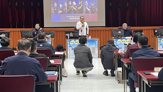 侯友宜今主持2月份治安會報 侯友宜今主持2月份治安會報