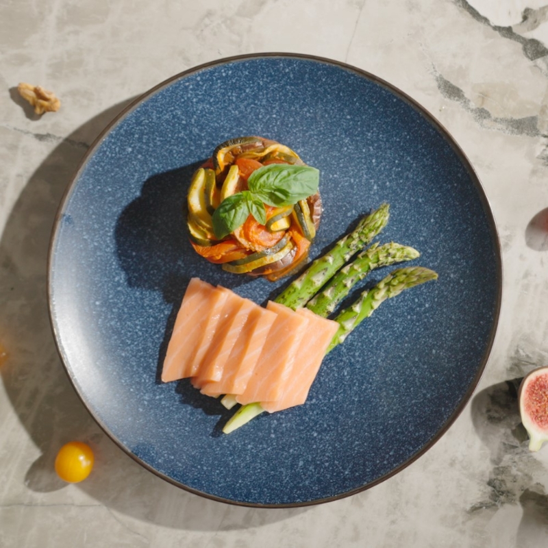 像真的素三文魚(yú)由3D打印技術(shù)制成，于展內(nèi)可供購(gòu)買。