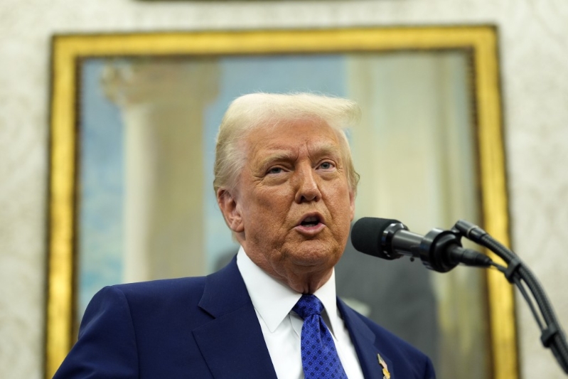 特朗普或在周四早上簽署課征對等關稅命令。美聯(lián)社