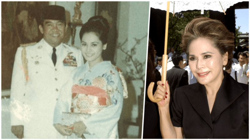 印尼國父遺孀黛薇夫人。